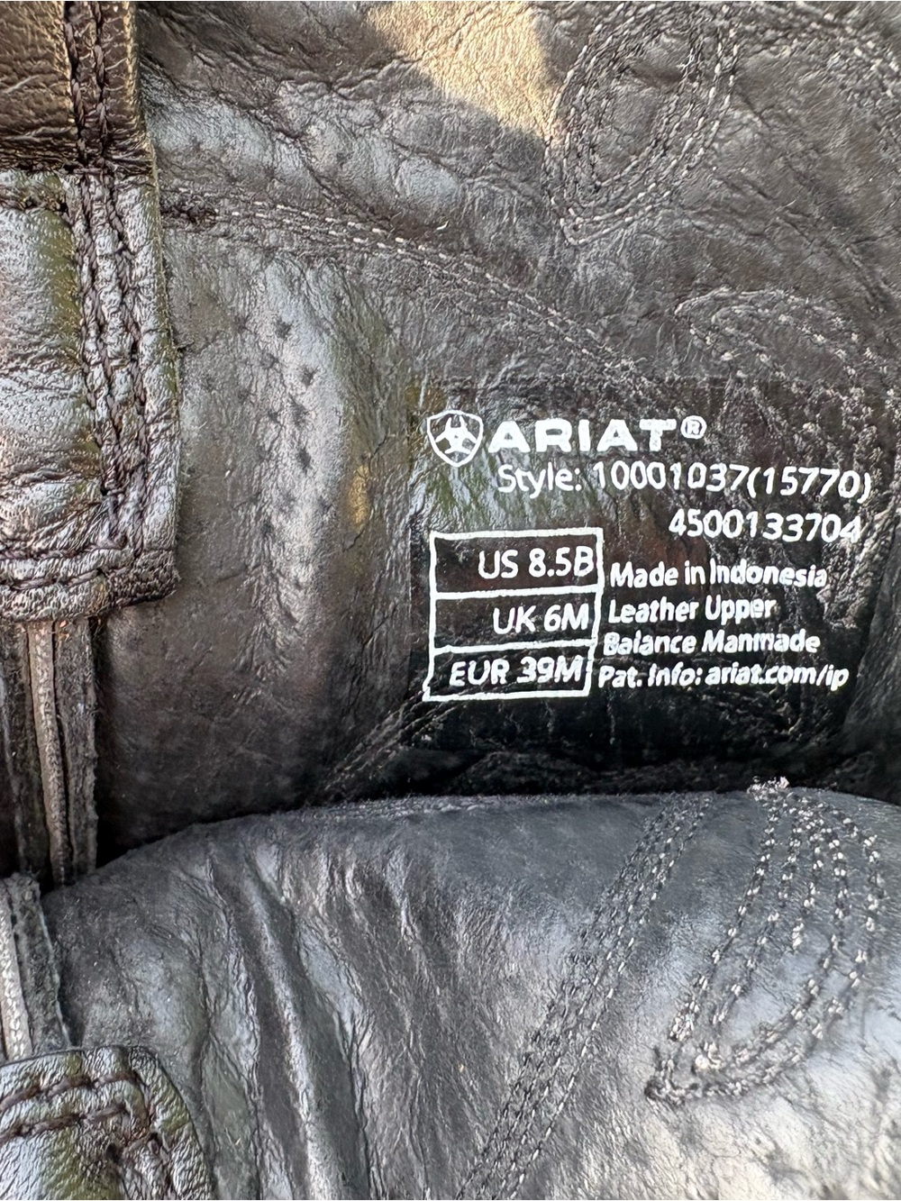Ariat Black Embroidered Western Mid-Calf Boots - Picture 5 of 10